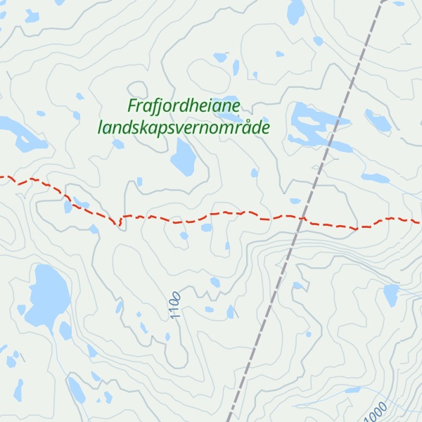 Map of Strålausheia