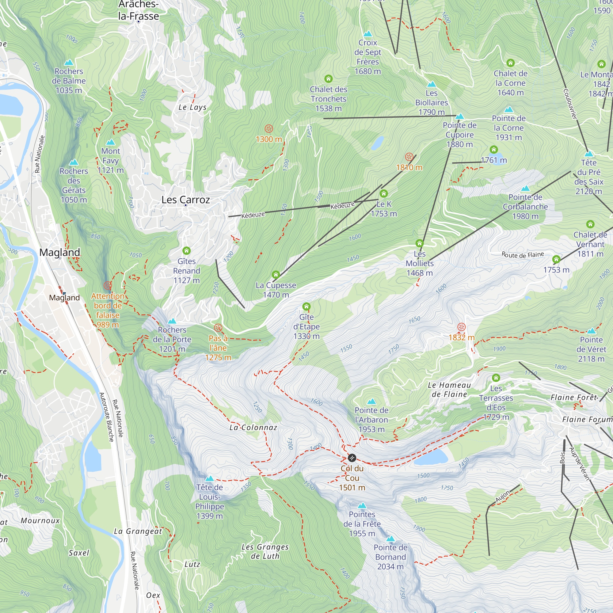 Gîte d'Etape map