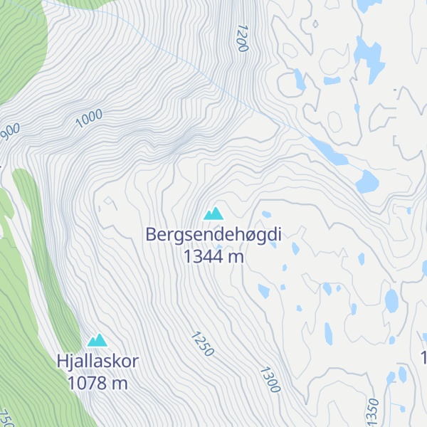 Map of Bergsendehøgdi
