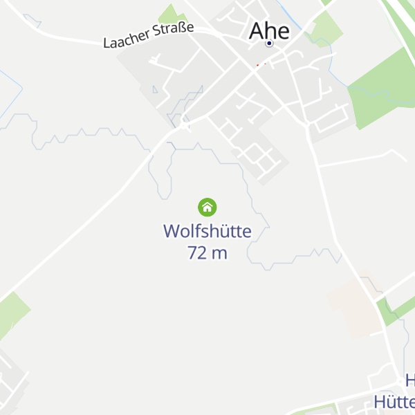 Map of Wolfshütte