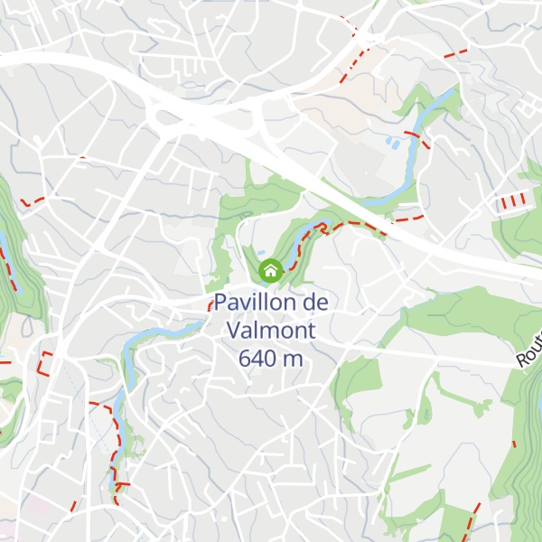 Map of Pavillon de Valmont