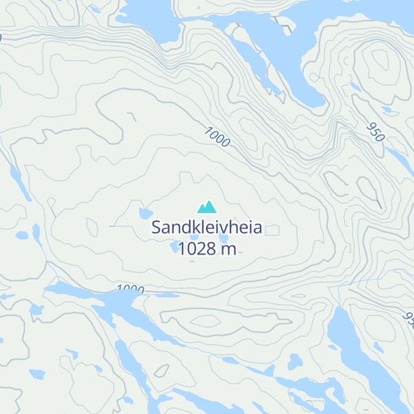 Map of Sandkleivheia