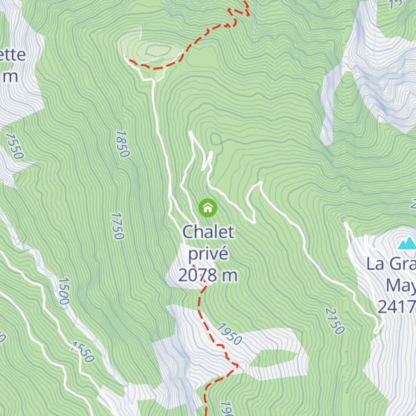 Map of Chalet privé