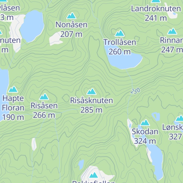 Map of Risåsknuten