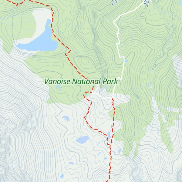 Map of Refuge de Péclet-Polset
