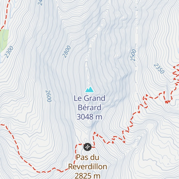 Map of Le Grand Bérard