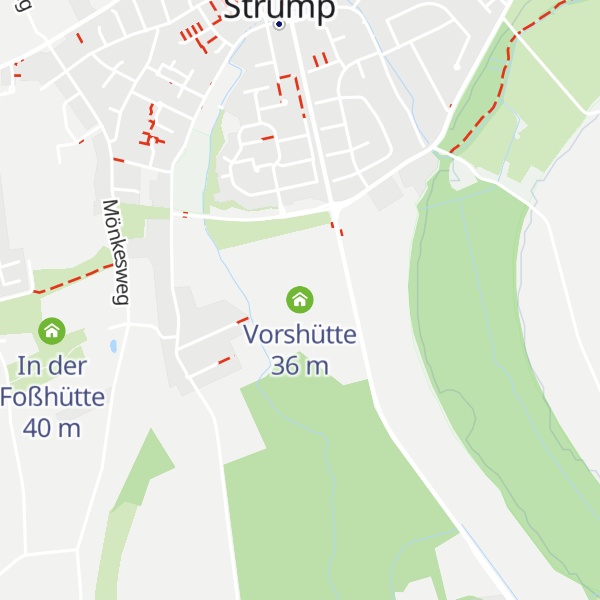 Map of Vorshütte
