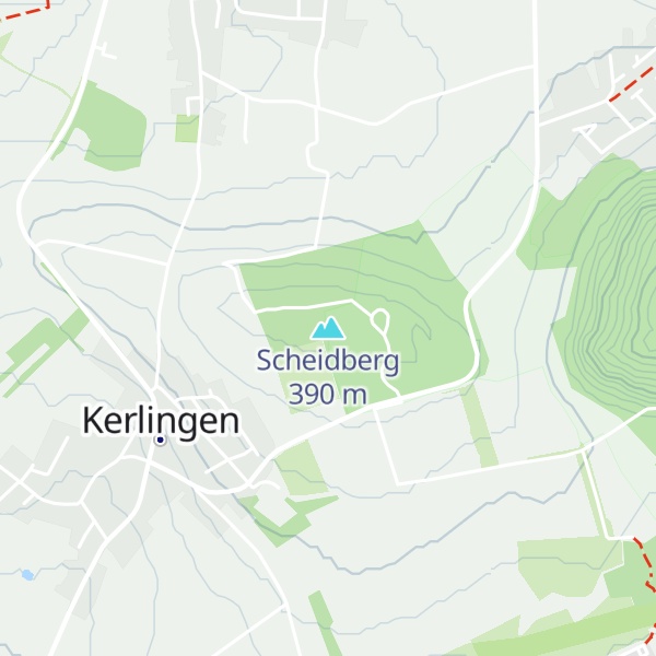 Map of Scheidberg