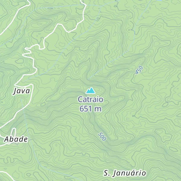 Map of Catraio