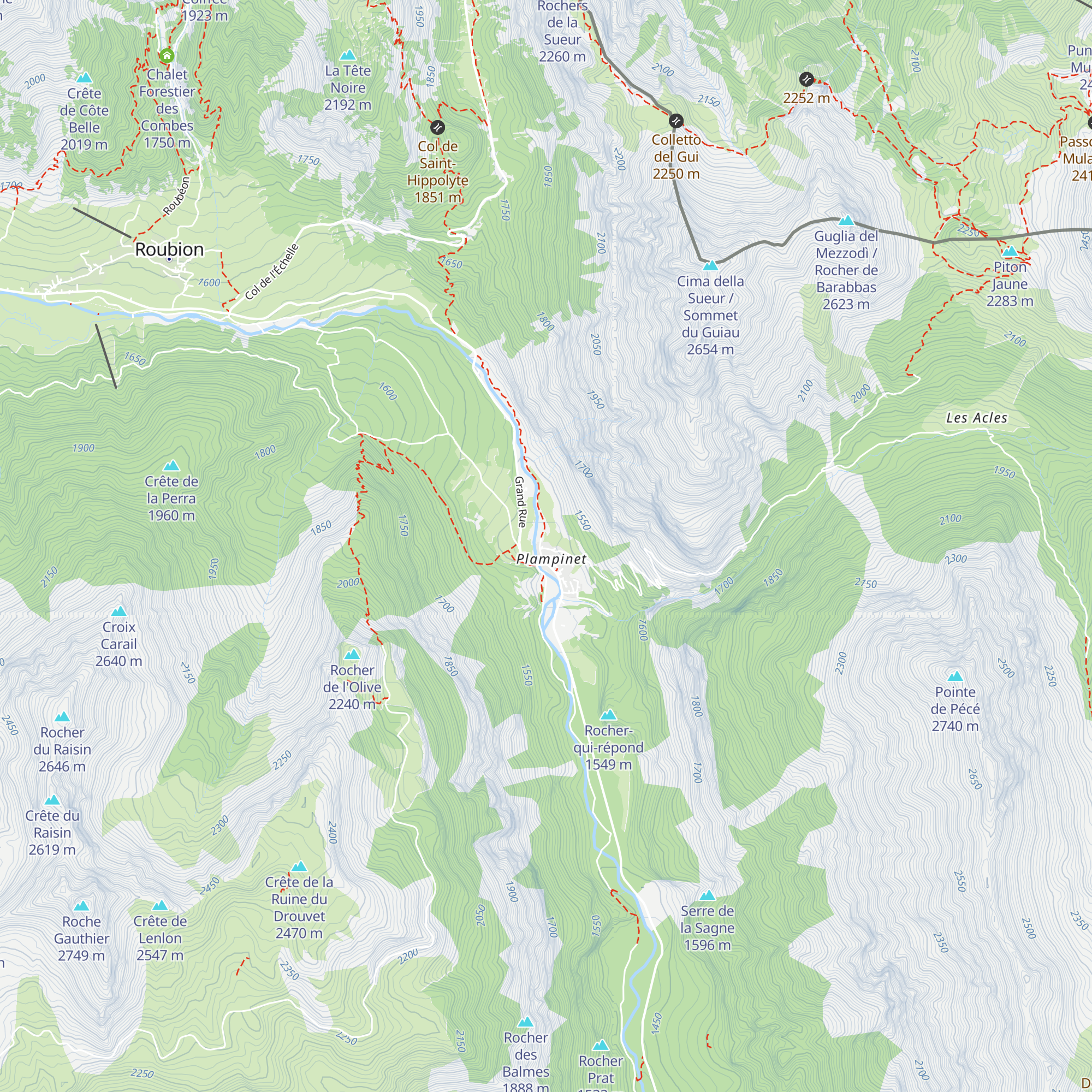 Auberge de la Cleida map