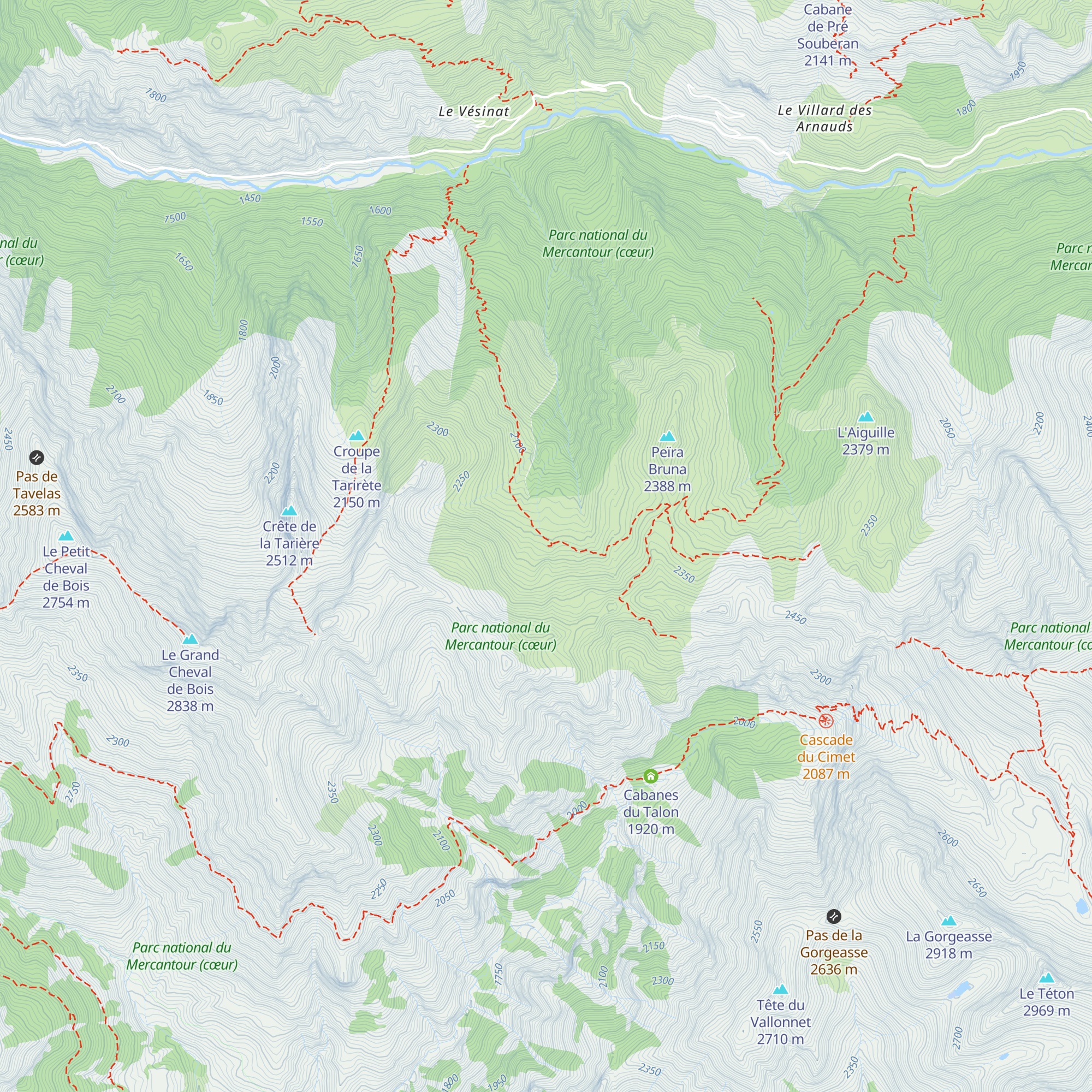 Bergerie du Petit Talon map