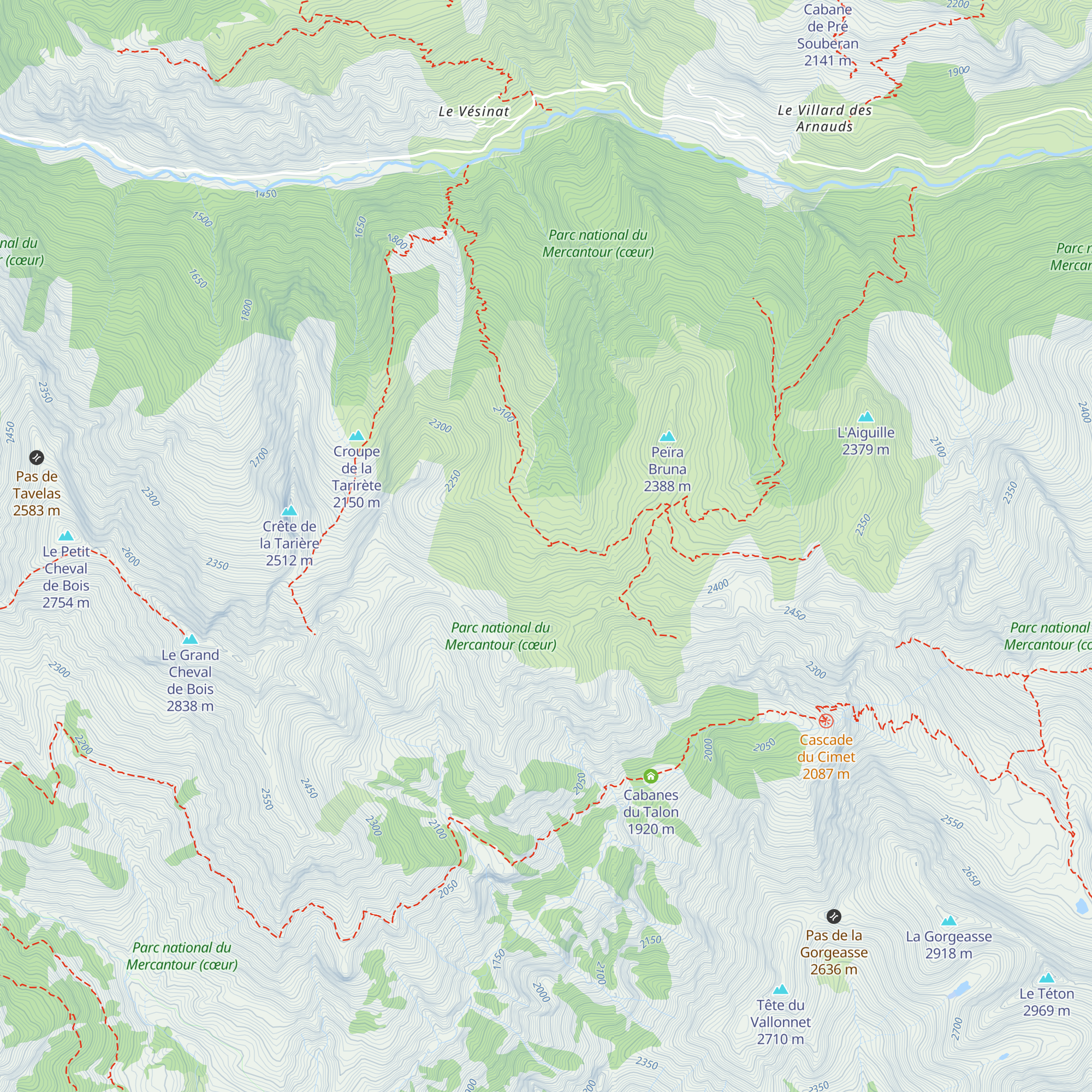 Bergerie du Petit Talon map