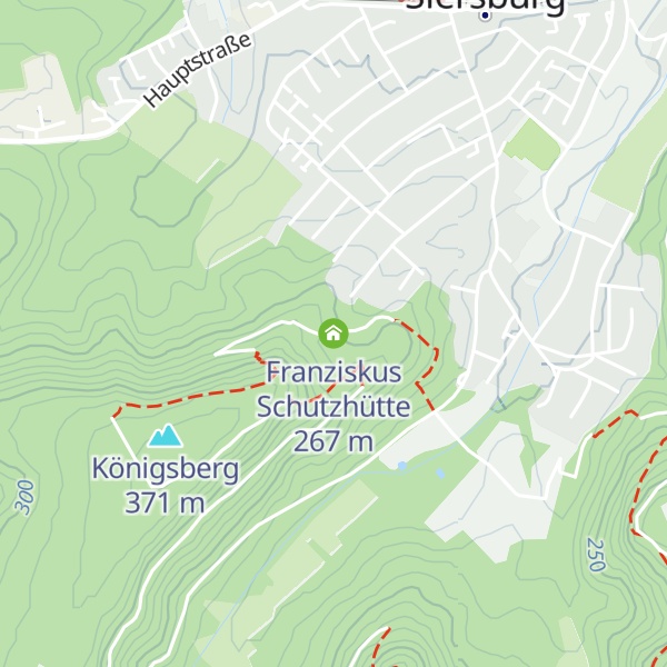 Map of Franziskus Schutzhütte