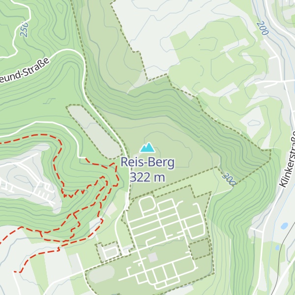 Map of Reis-Berg
