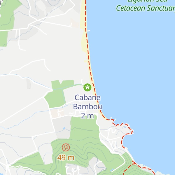 Map of Cabane Bambou