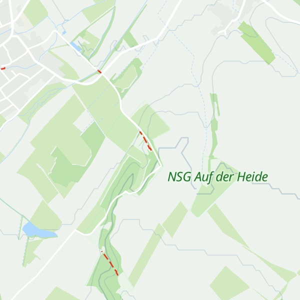 Map of Hubertushütte