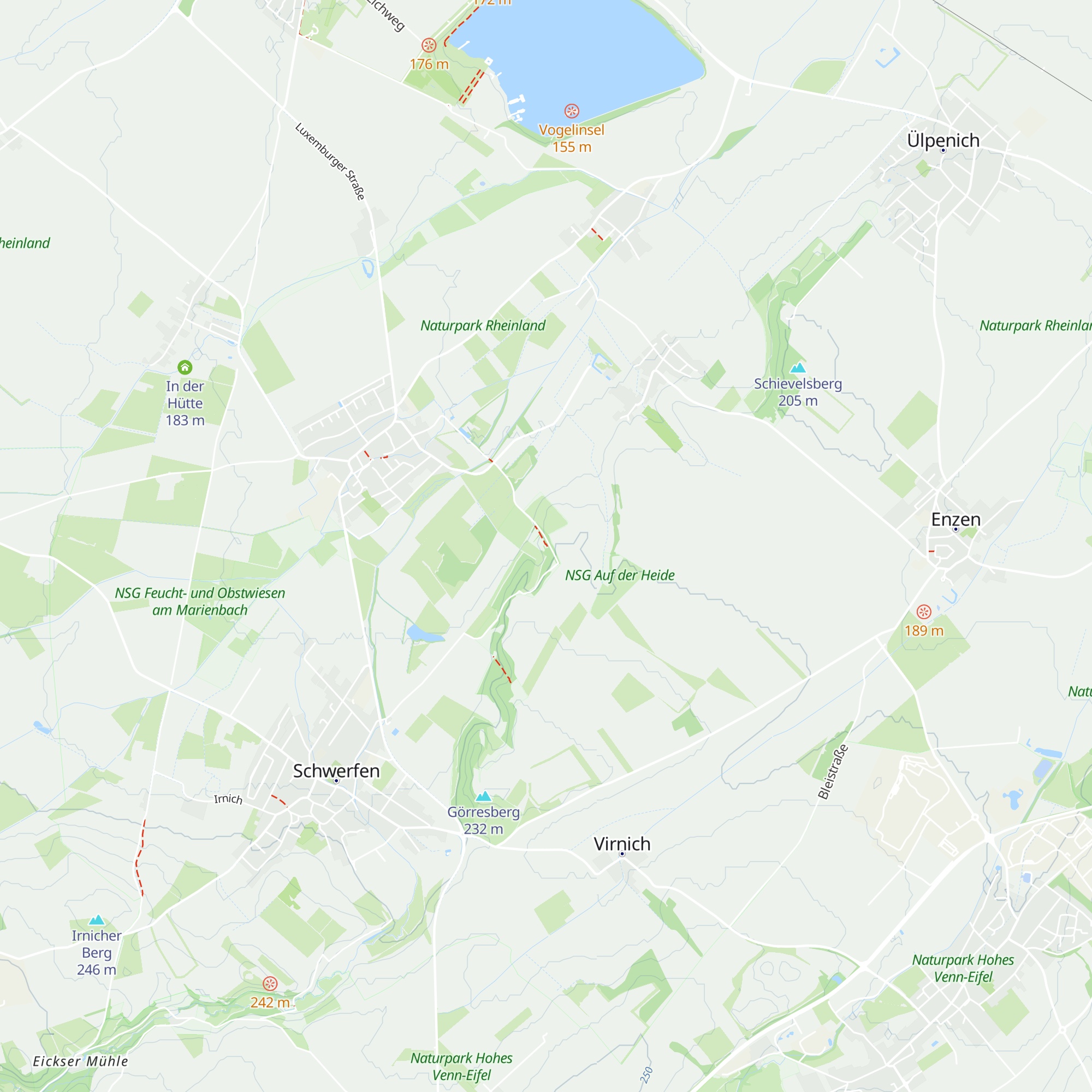 Hubertushütte map