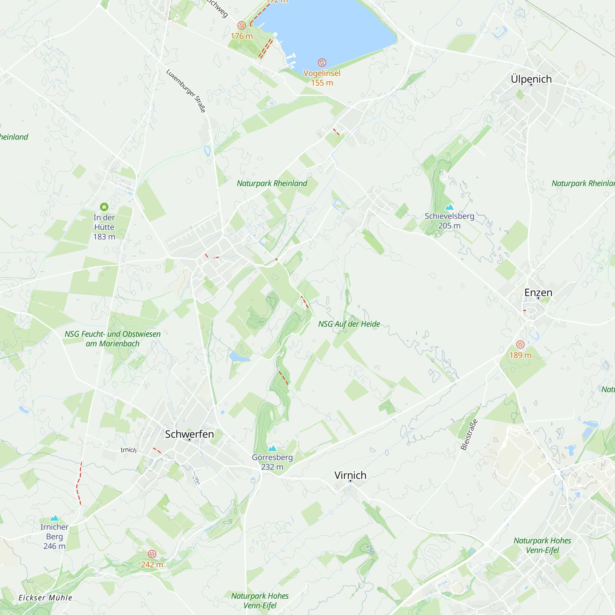 Hubertushütte map