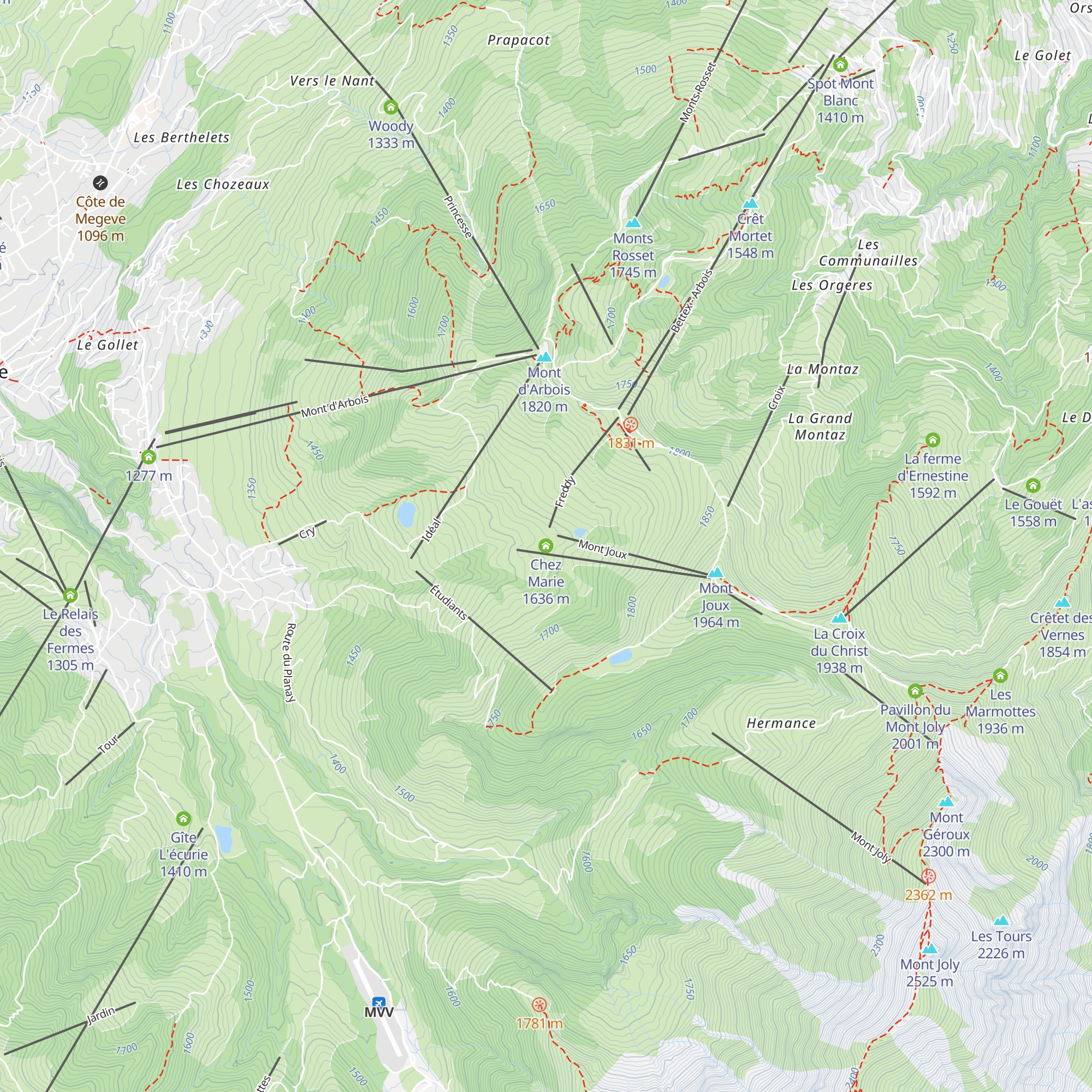 Chez Marie map
