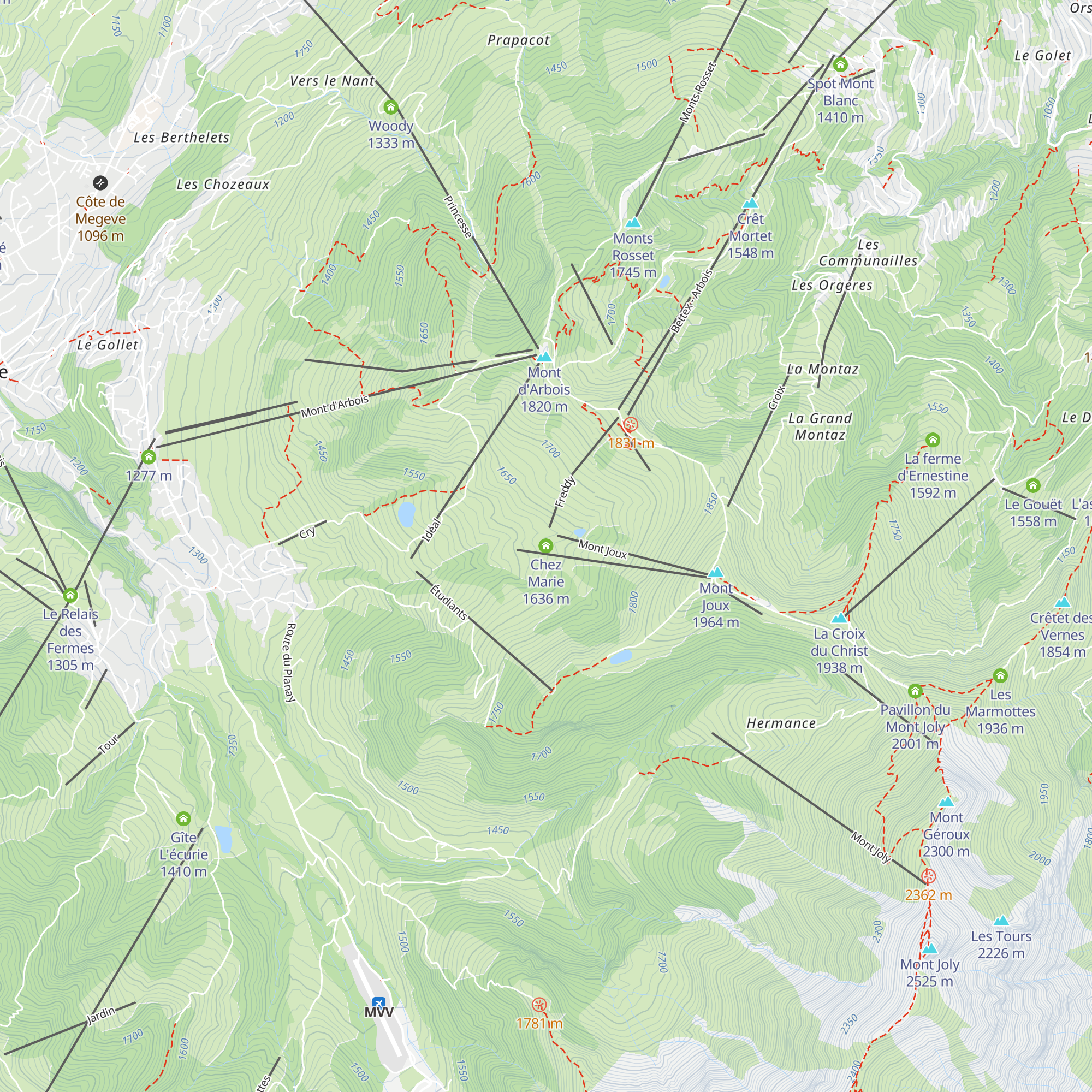 Chez Marie map