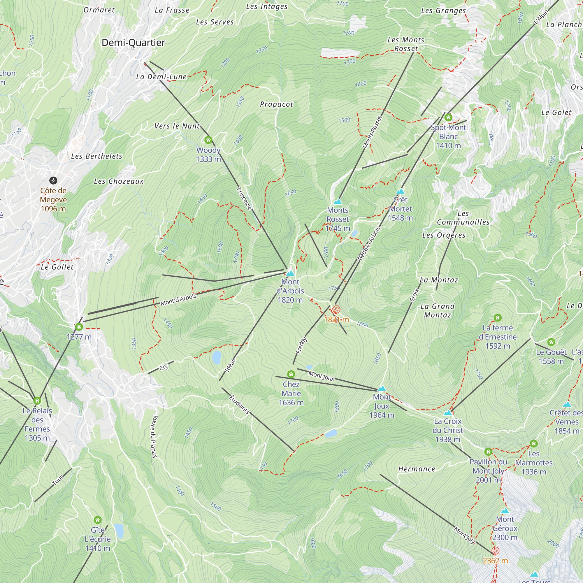 Ideal map