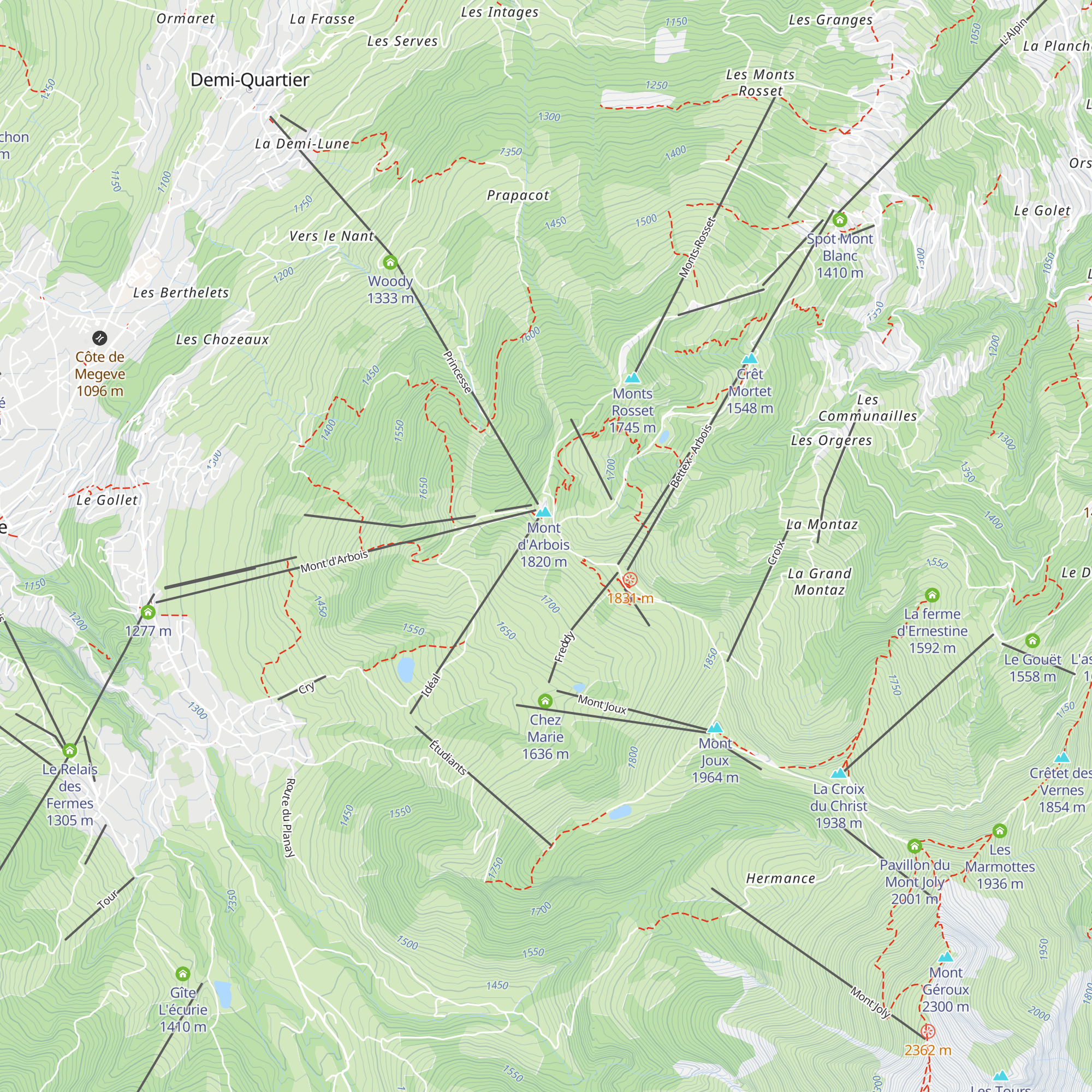 Ideal map