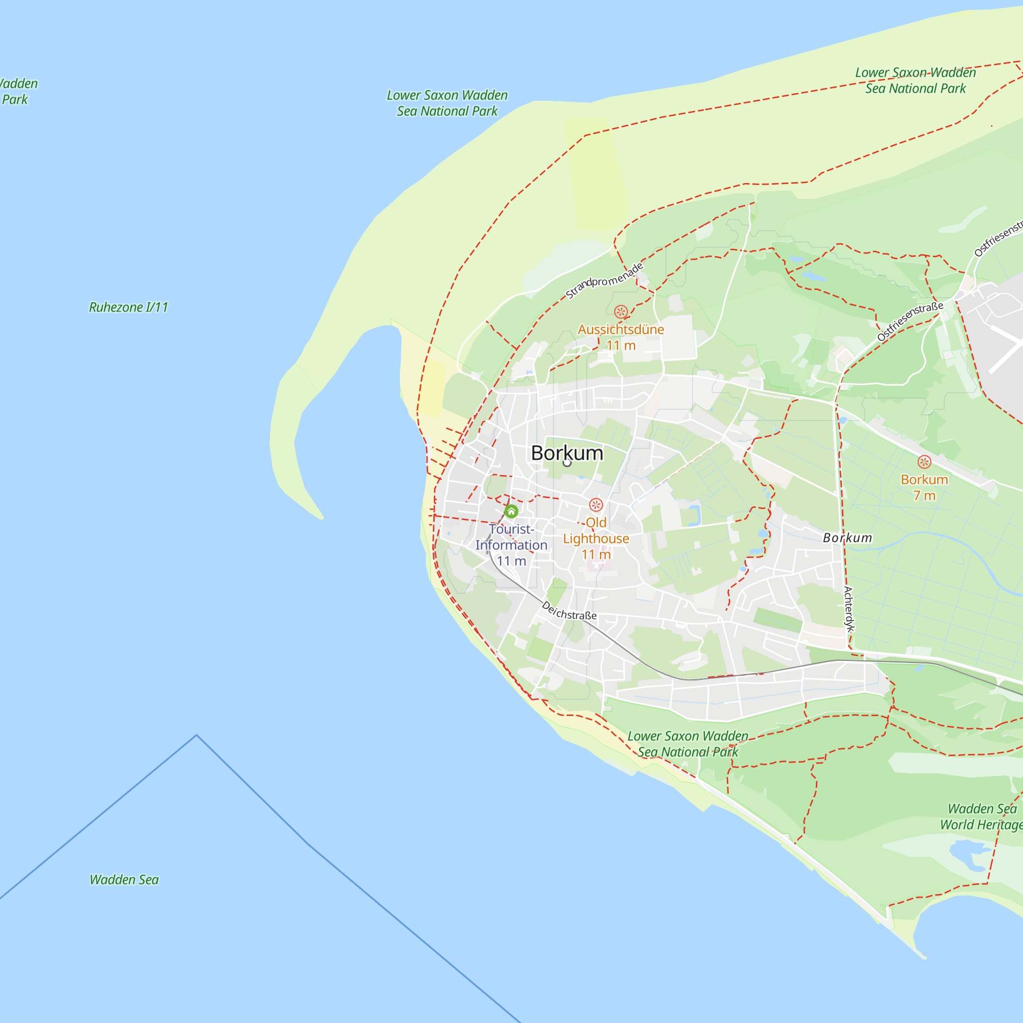 Tourist-Information map