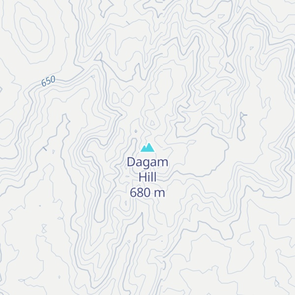 Map of Dagam Hill