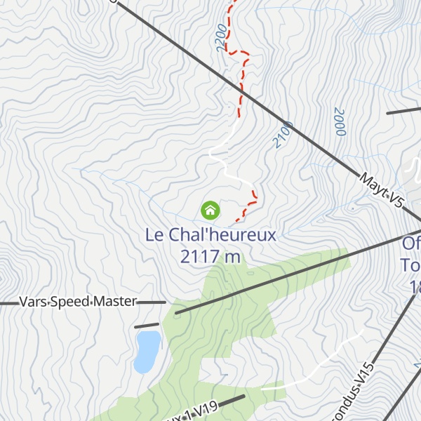 Map of Le Chal'heureux