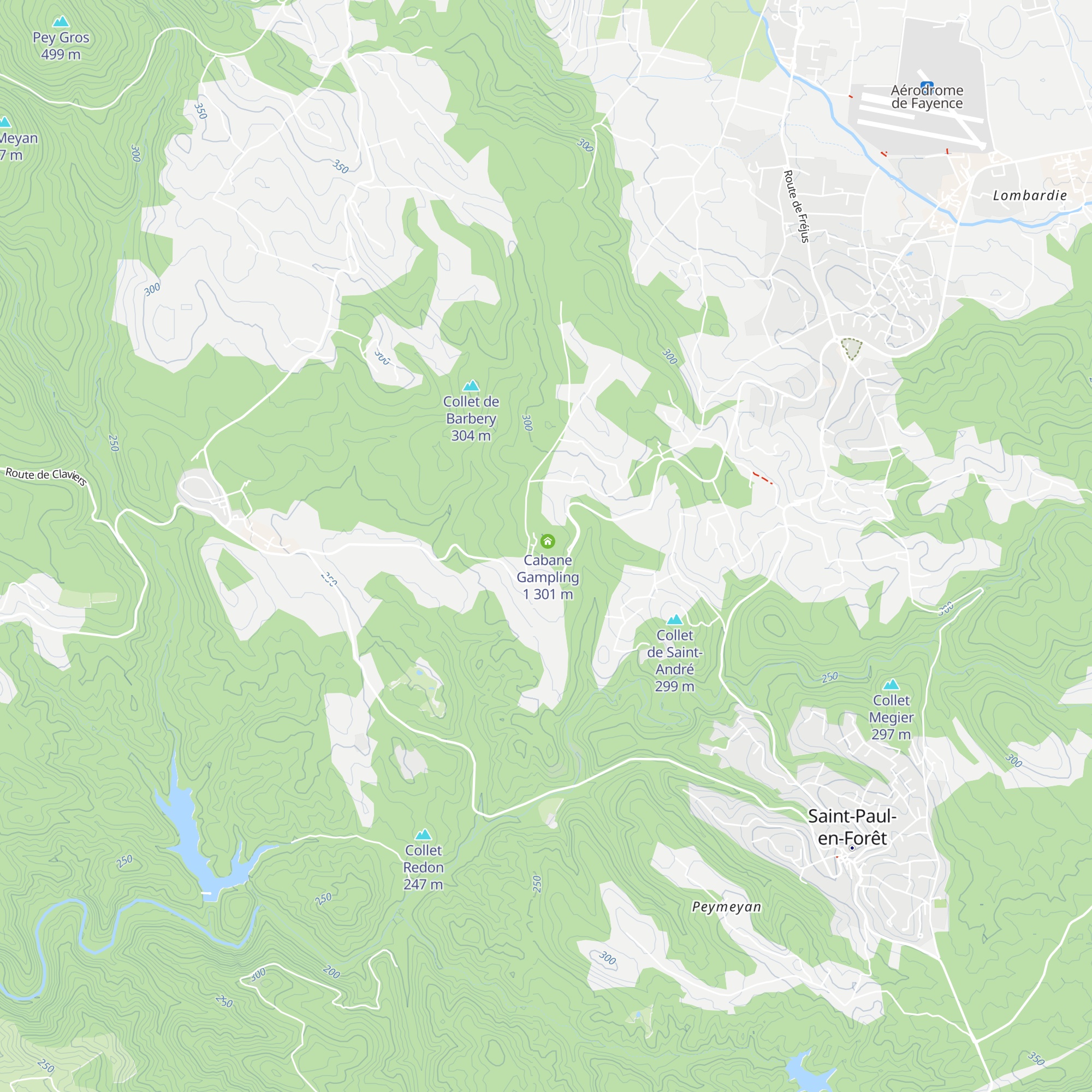Cabane Gampling 2 map