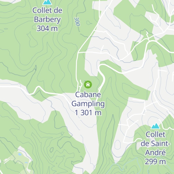 Map of Cabane Gampling 2
