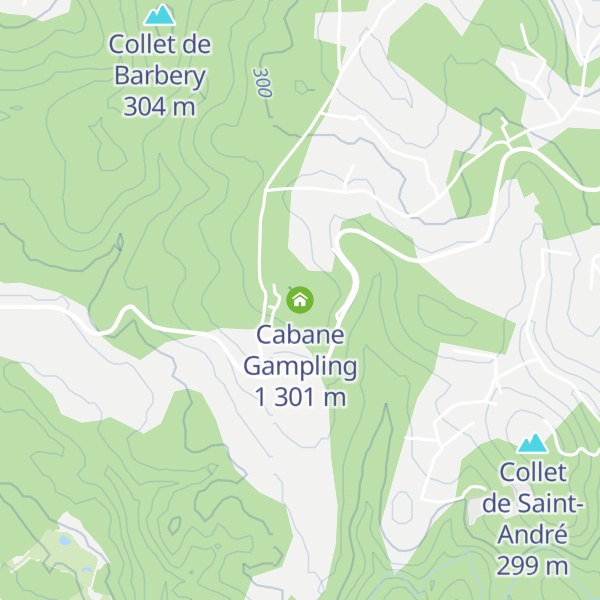 Map of Cabane Gampling 1