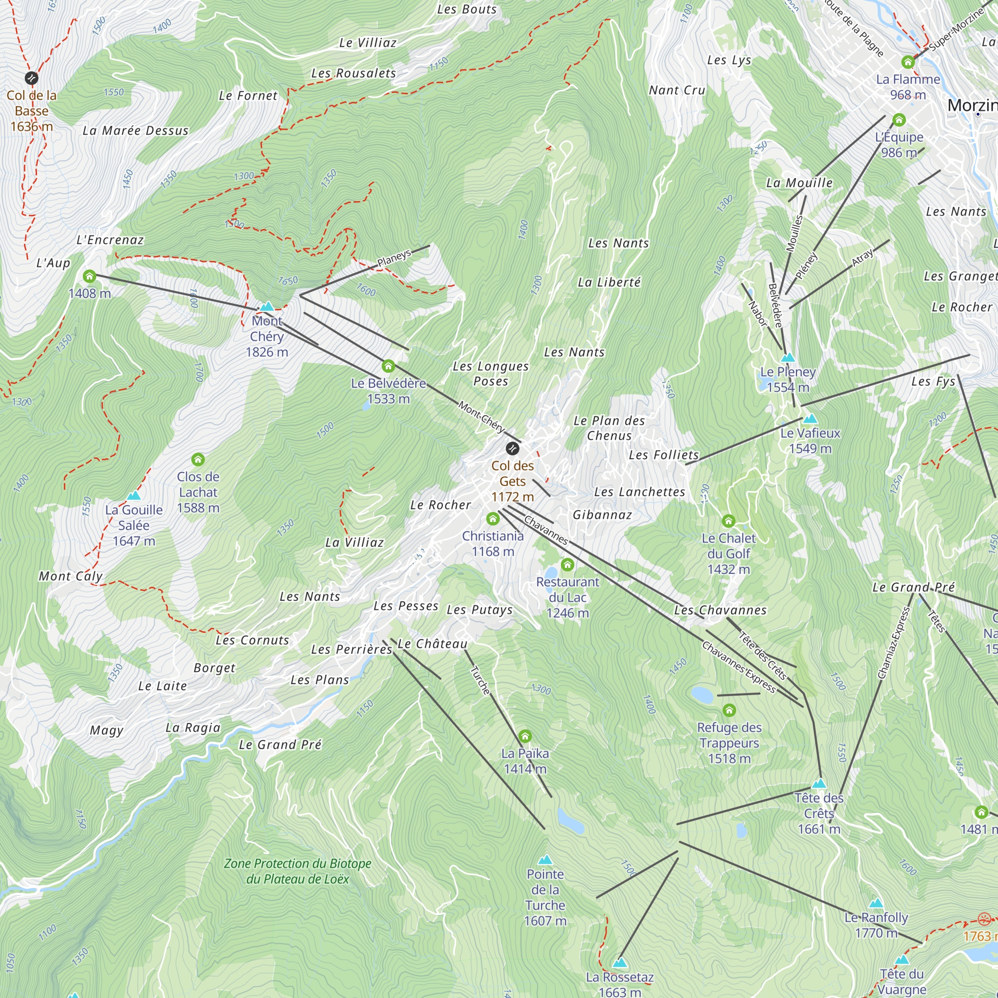 Le Rendez-Vous map