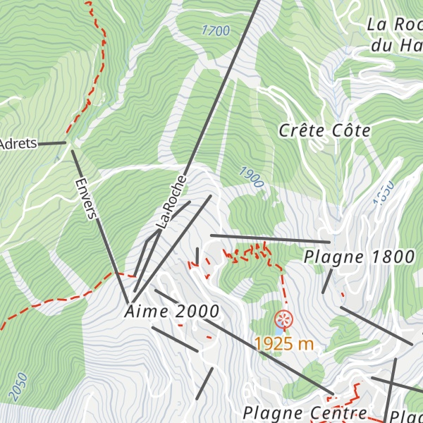 Map of Au Bon Vieux Temps