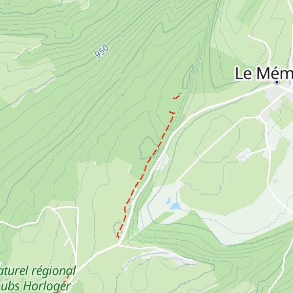 Map of Mont Repentir