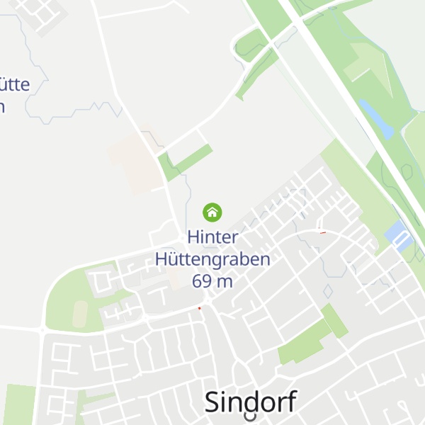 Map of Hinter Hüttengraben