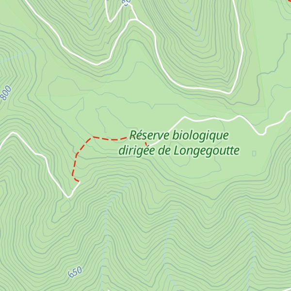 Map of Chalet des Haneaux