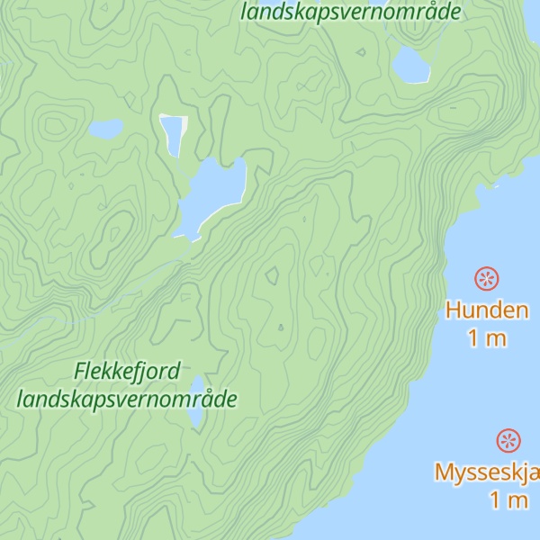 Map of Brendøyknuten