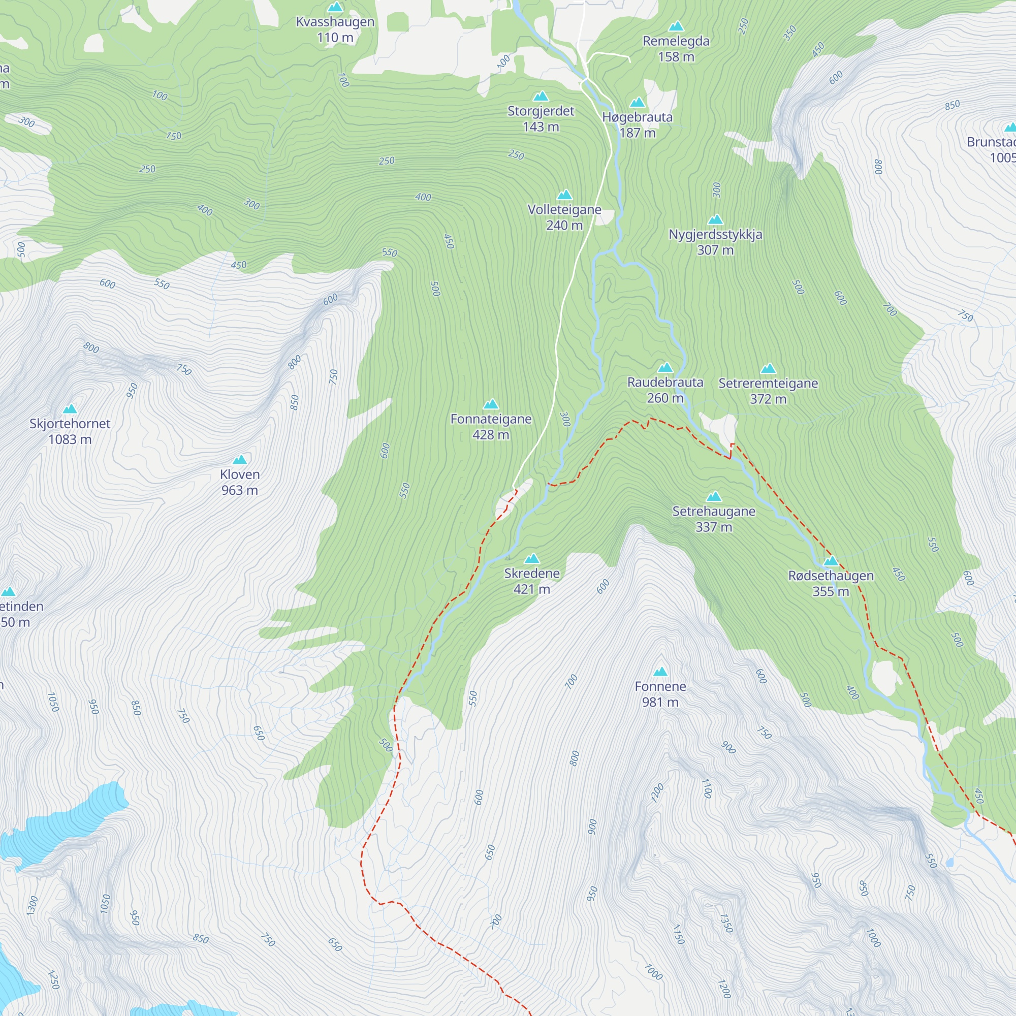 Velleseter map