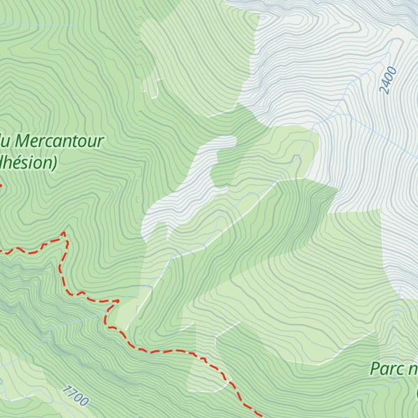 Map of Cabane de Colle Basse "Sandine"