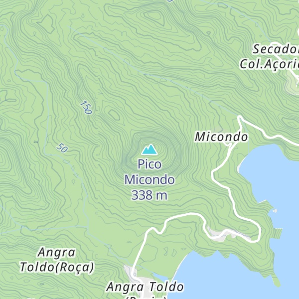 Map of Pico Micondo