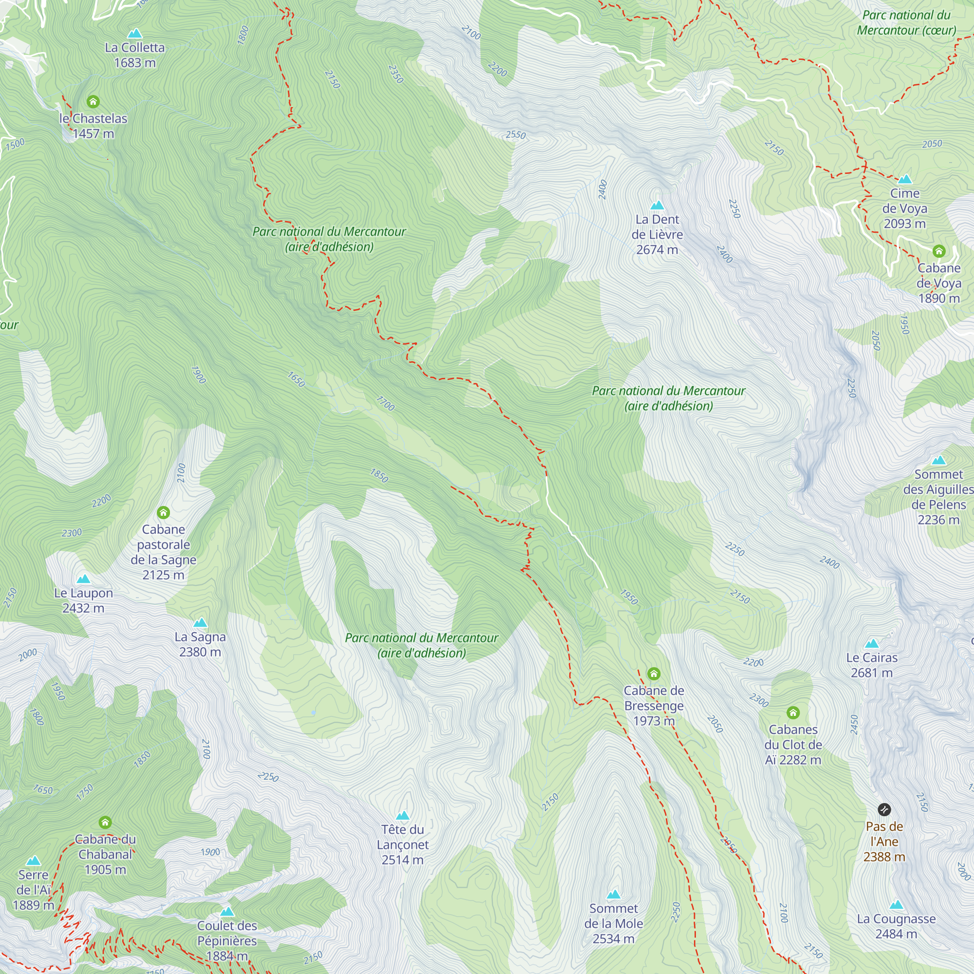 Gîte Retrouvance de la Fruchière map