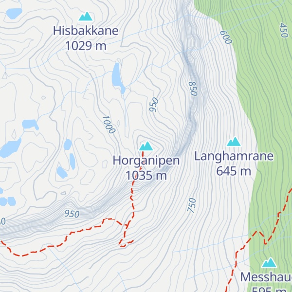 Map of Horganipen