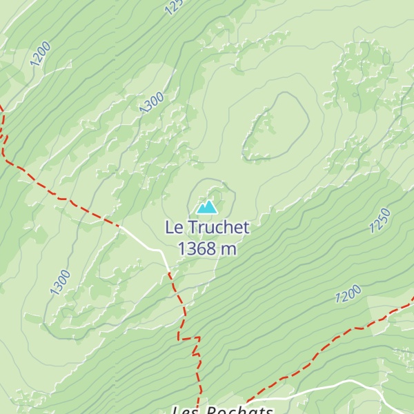 Map of Le Truchet