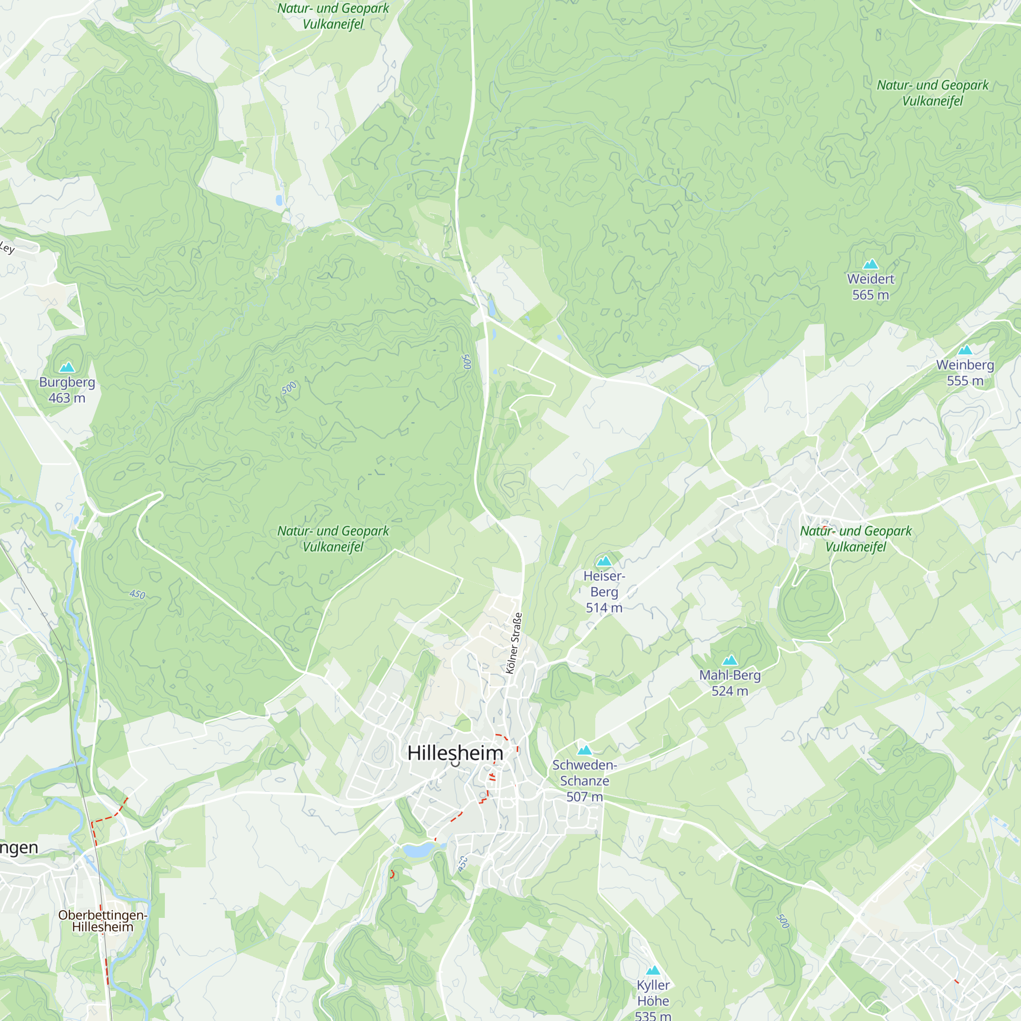 Schutzhütte Golfclub Berndorf map