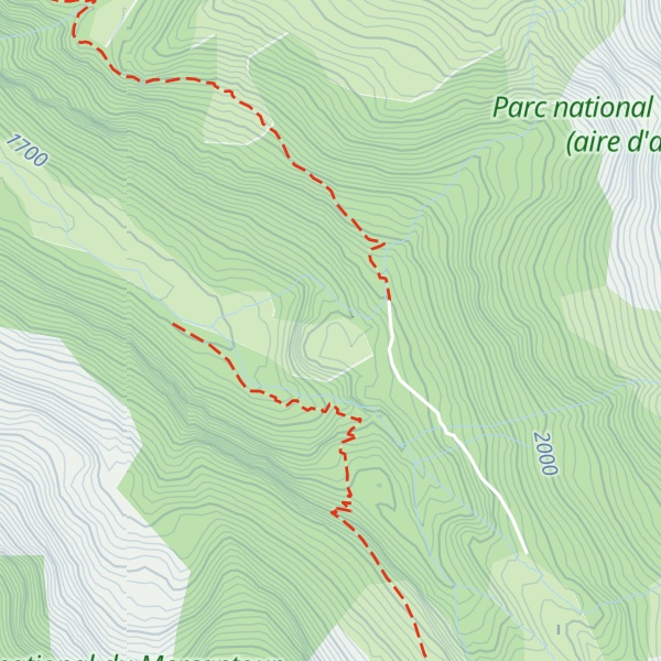 Map of Cabane des Juges