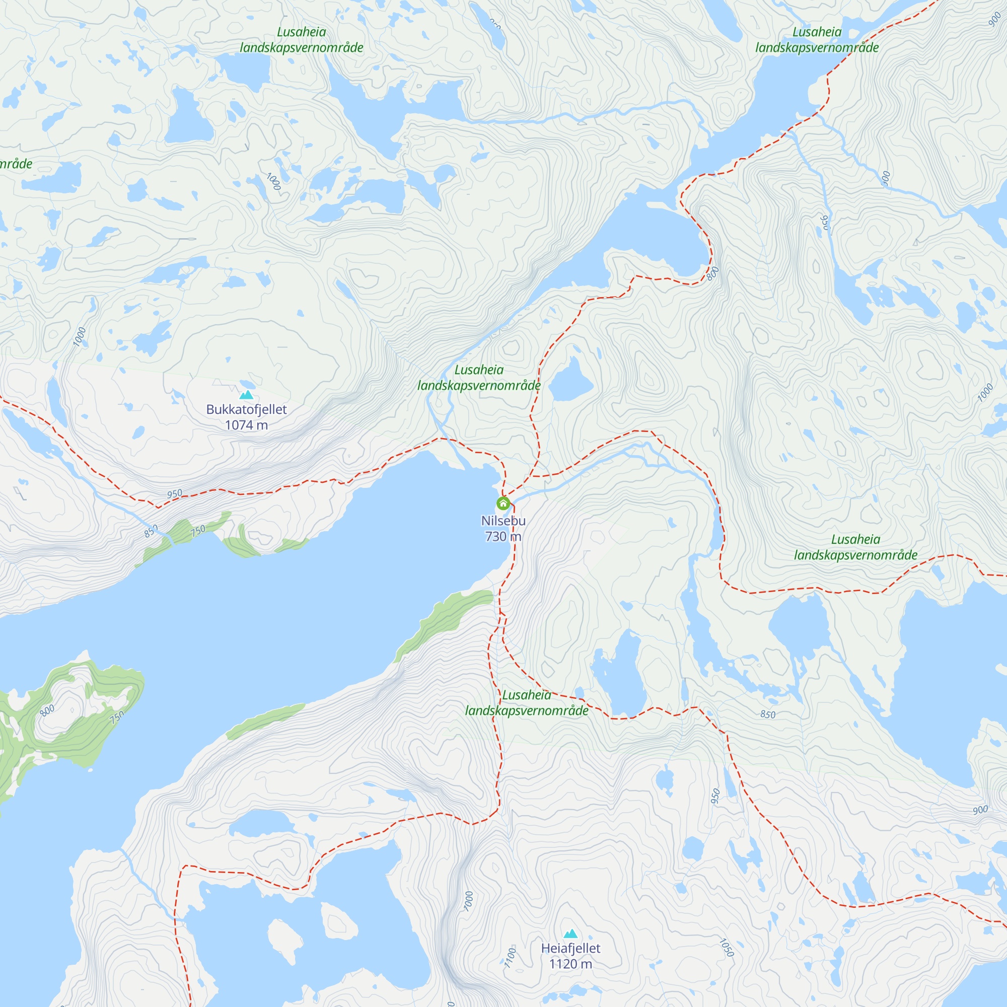 Nilsebu map