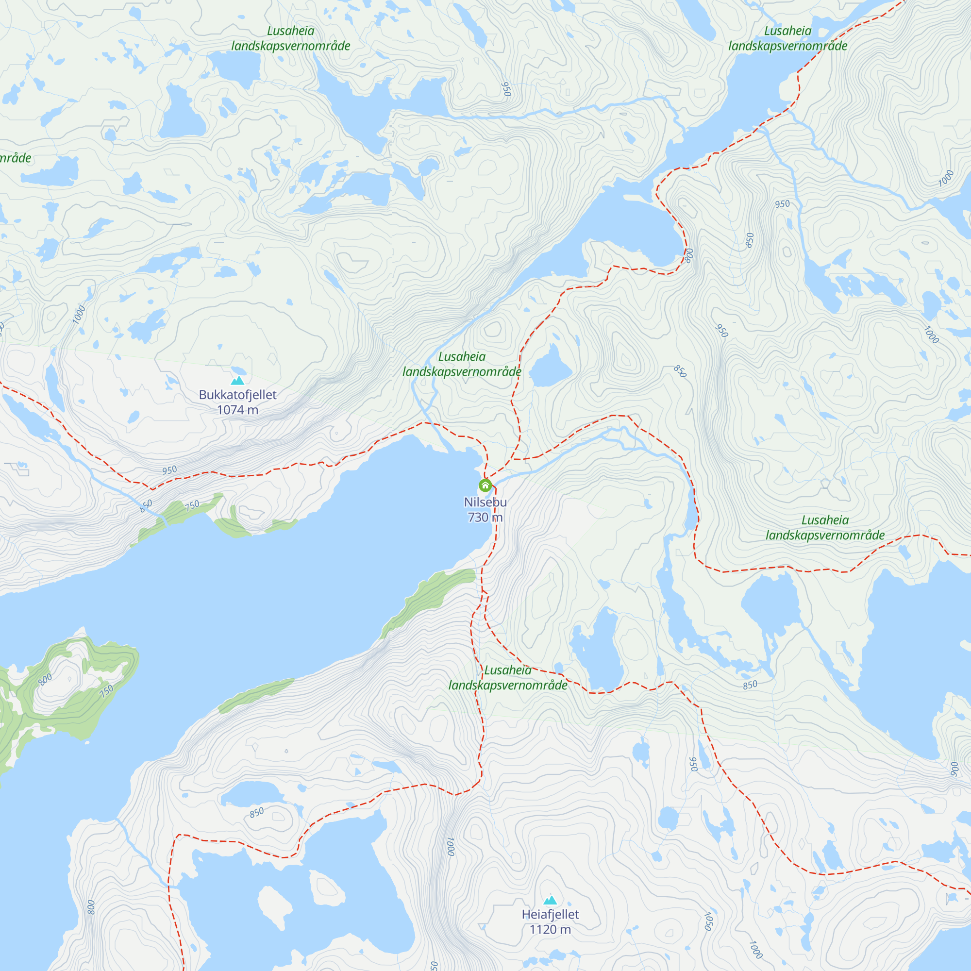 Nilsebu map