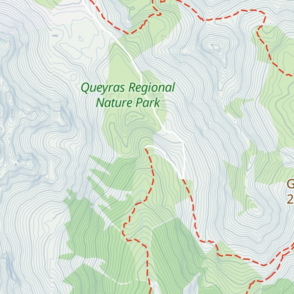 Map of Cabane de la Valette