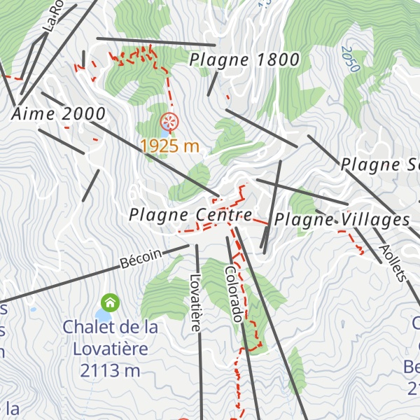 Map of La Joya
